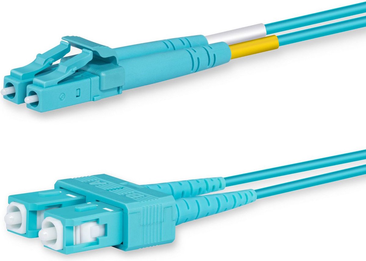 Lanview patch cable - 5 m - aqua - Blå - 5m