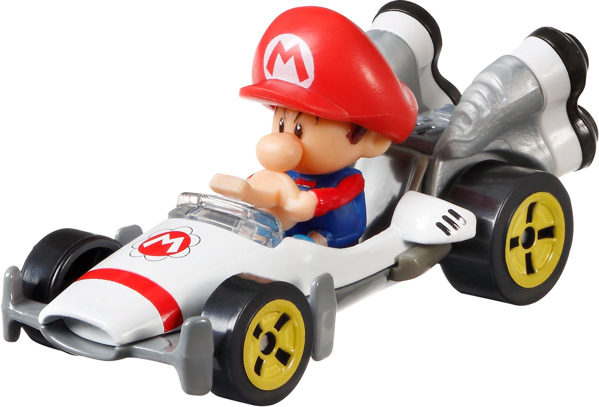 Hot Wheels Mario Kart Baby Mario B-Dasher