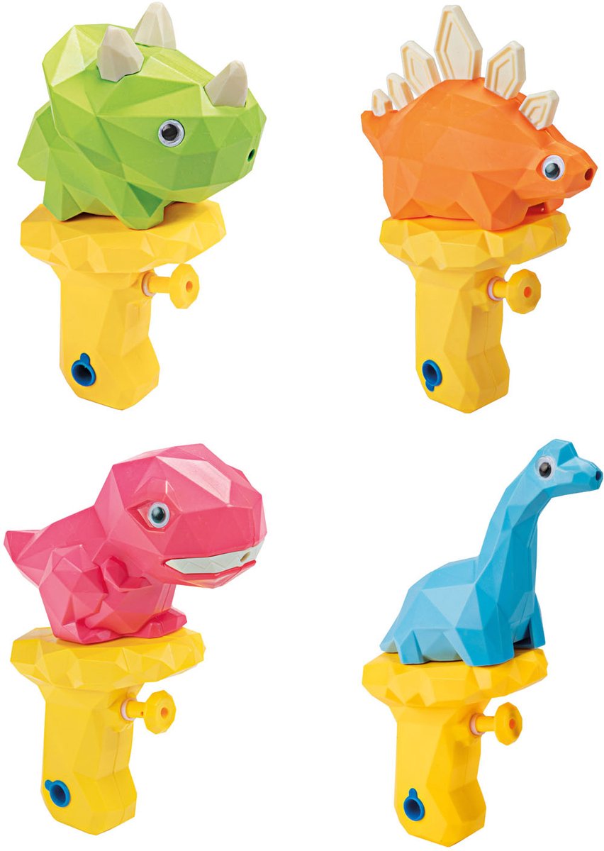 Splash Water Gun Blocked Dinosaur