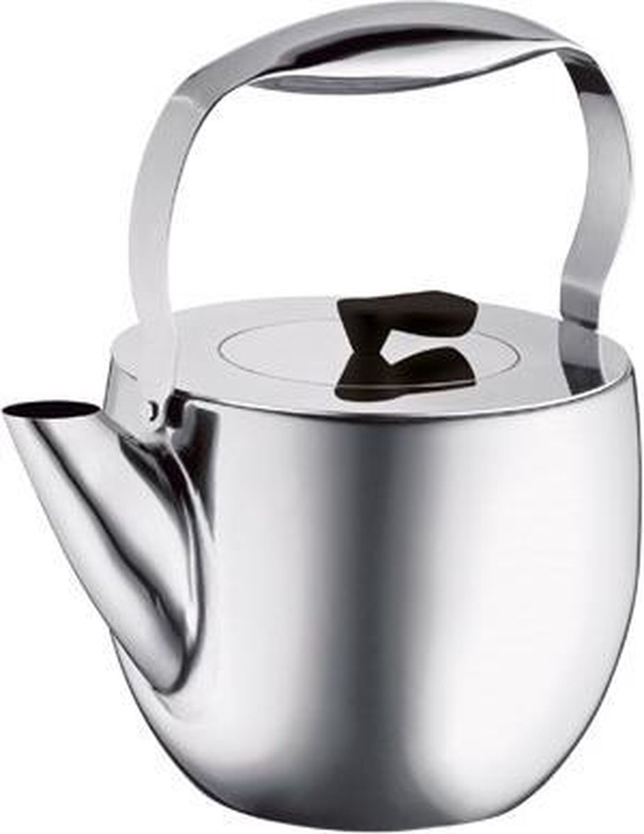 BODUM Columbia - tea press - matt stainless steel - Size 15.6 x 21.2 cm - Height 23 cm - 1.5 L