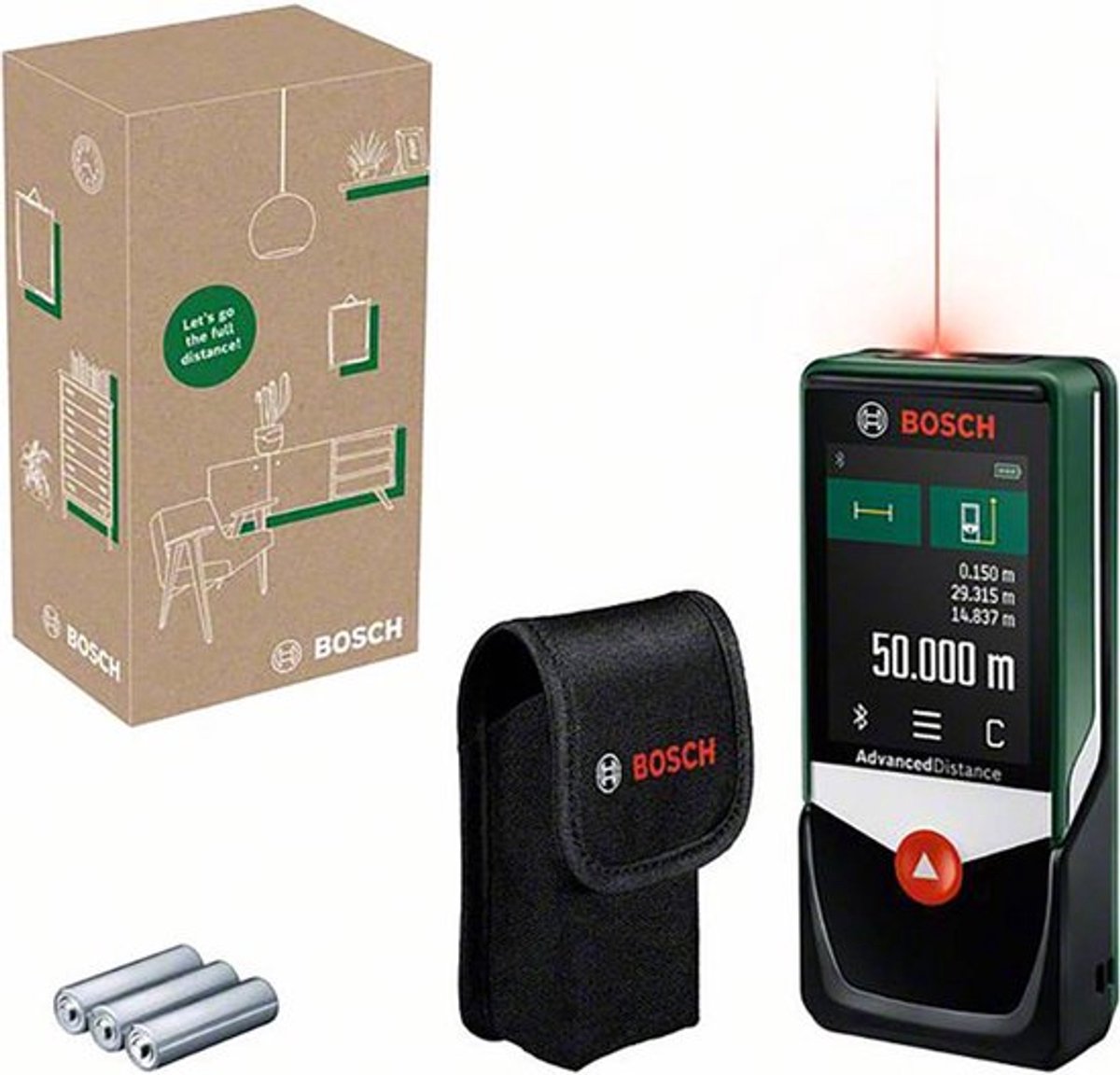 Bosch LASERAVSTÅNDSMÄTARE AD 50C