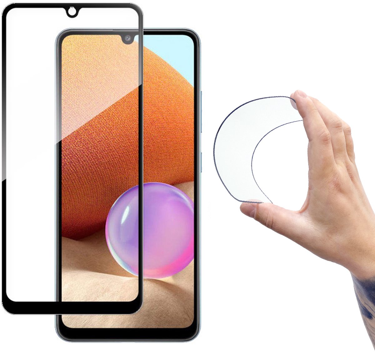 Wozinsky Full Cover Flexi Nano Hybrid Glass for Samsung Galaxy A42 5G