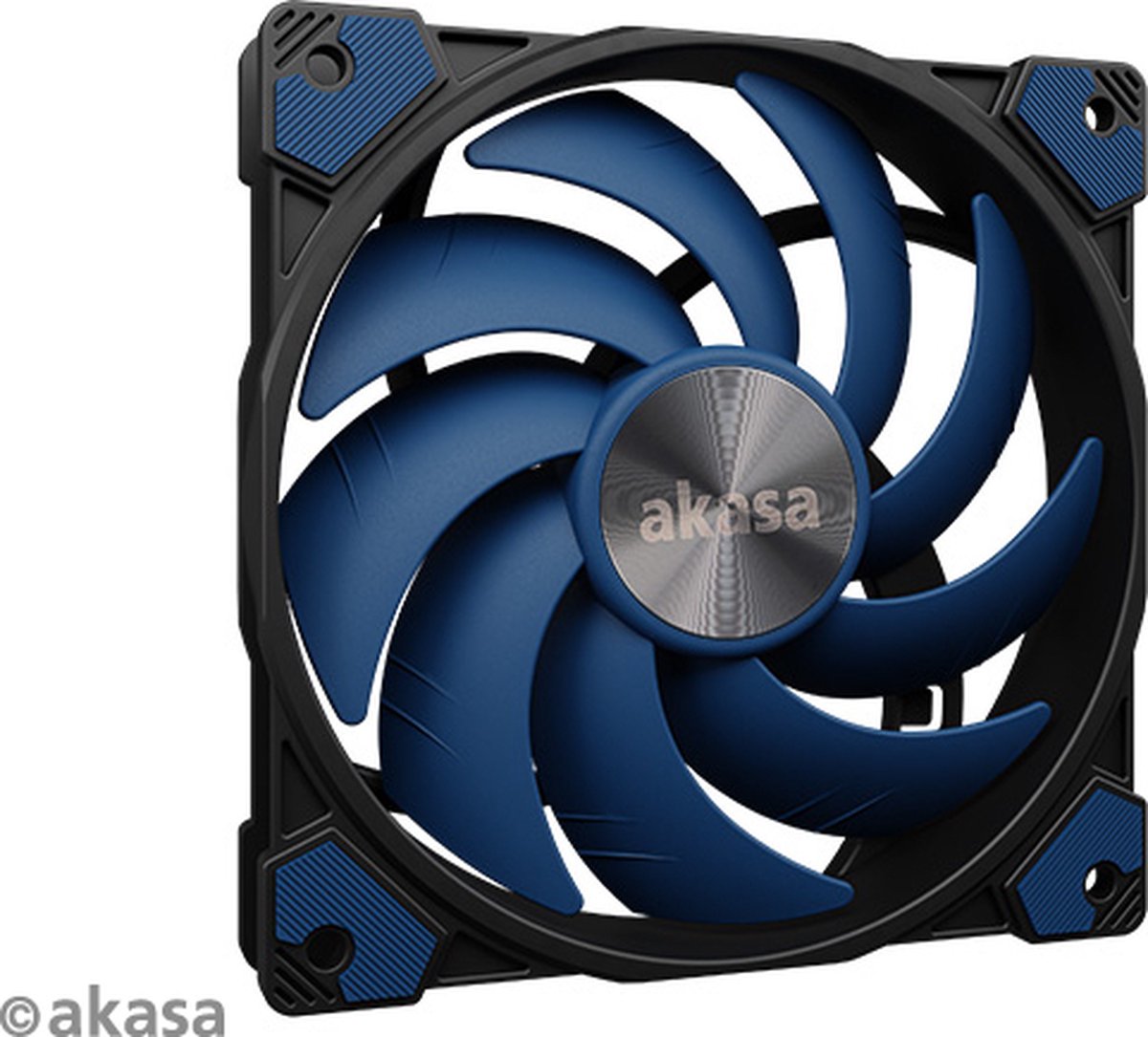 Akasa Alucia SC AK-FN118 - case fan - Chassi fläkt - 140mm - Blå