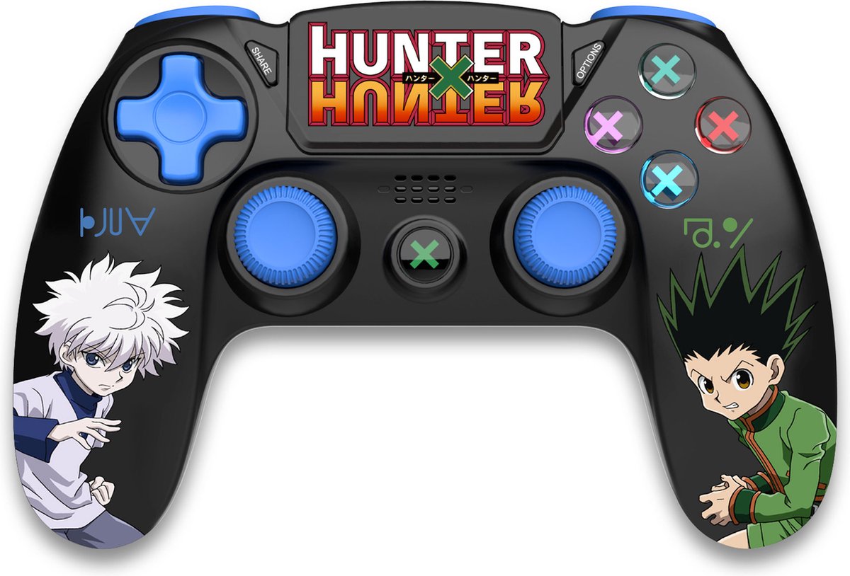 Trade Invaders Hunter X: Duo Gon Kirua - Black - Wireless Controller - Sony PlayStation 4