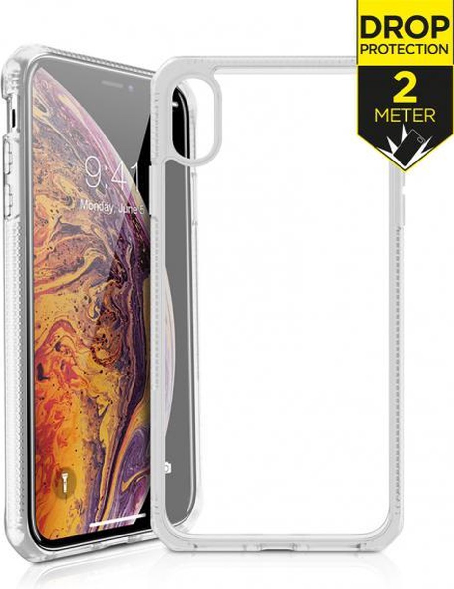 ITSKINS HYBRID FROST skal för iPhone XS Max® - Transparent