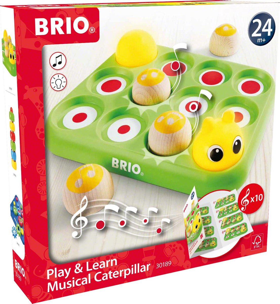 Brio Play & Learn Musical Caterpillar
