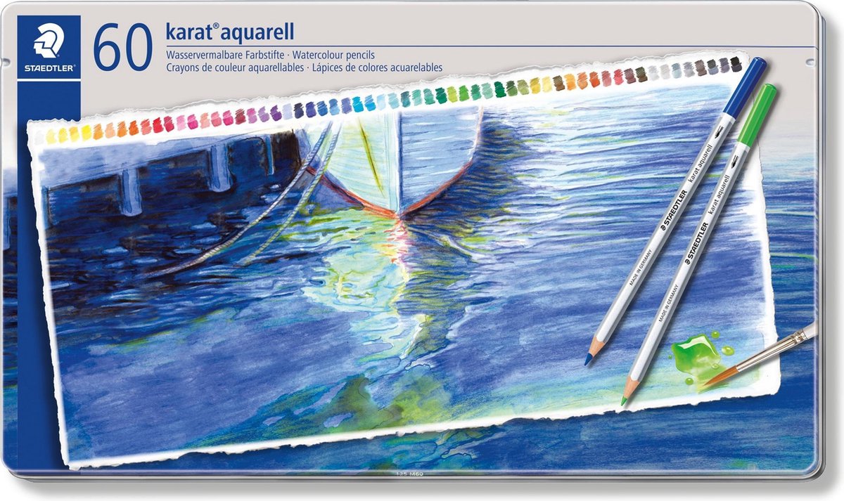 Staedtler Colour pen karat aqu. 60St FSC 100%
