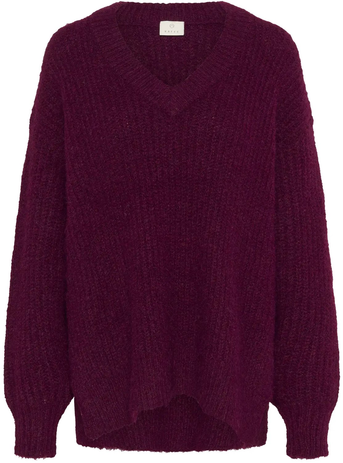Damen V-Ausschnitt Pulli KAFFE Ane