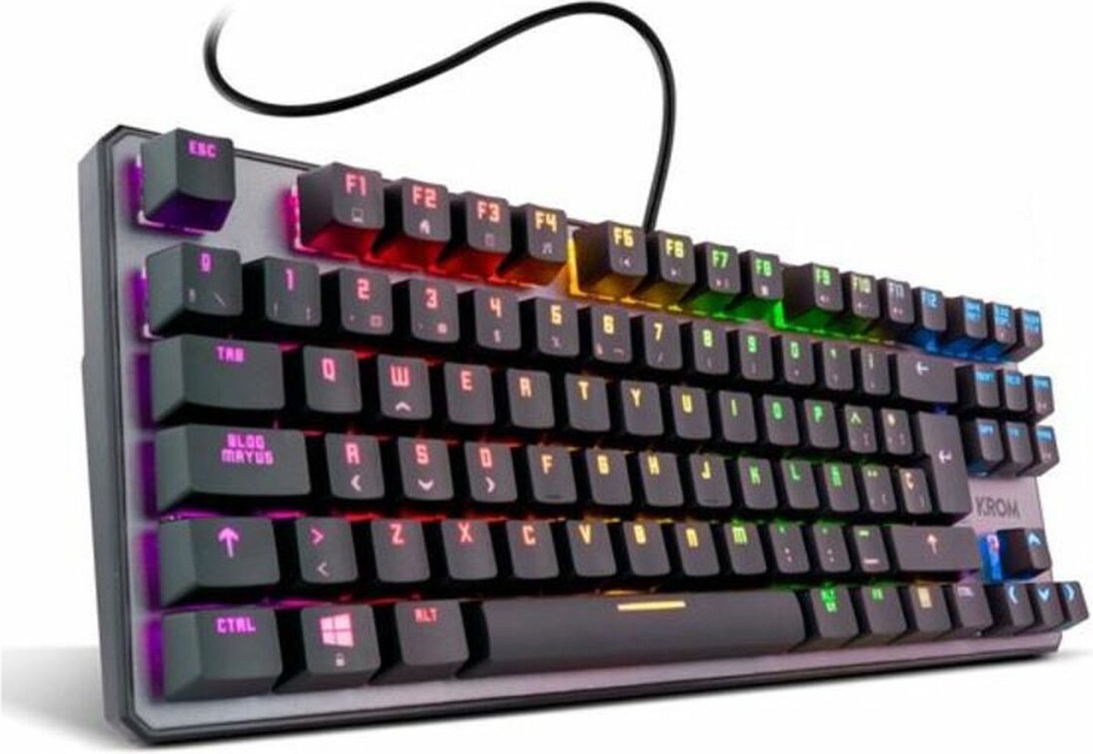 TECLADO TKL MECANICO GAMING KROM KERNEL RGB