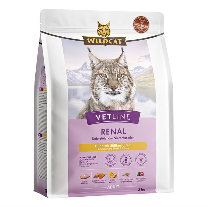 Wildcat - Vetline Renal - Chicken 3 kg
