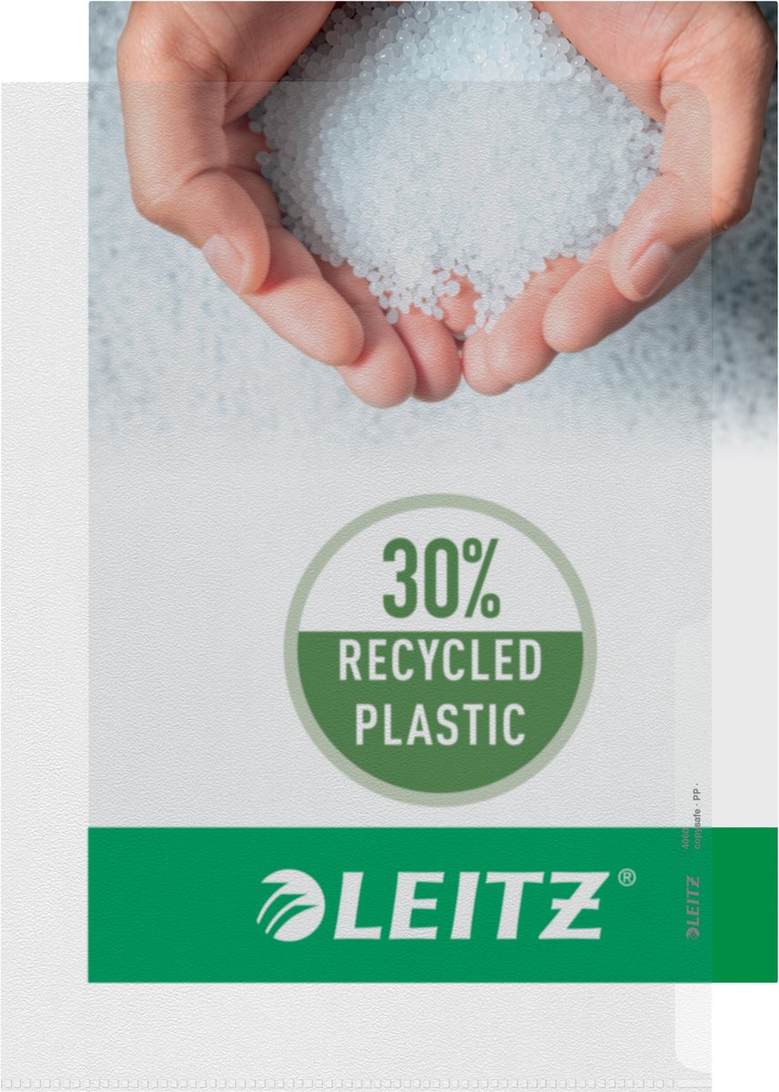 Leitz Sichthüllen 4060 DIN A4 Polypropylen 160 Mikron Transparent 100 Stück