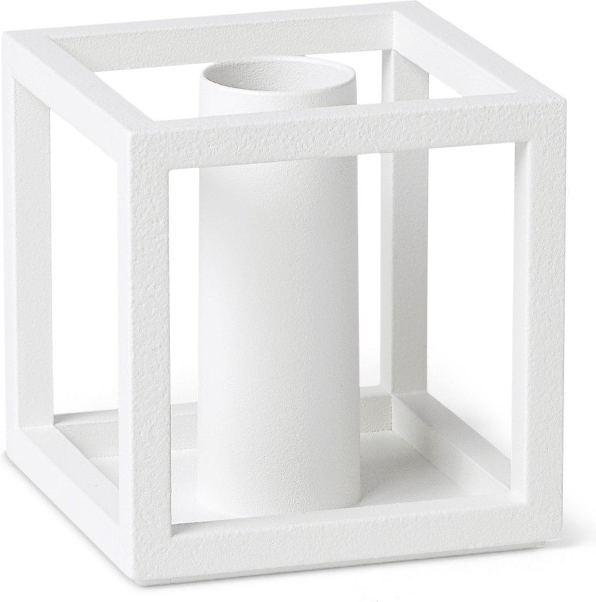Audo Copenhagen Candelabro Kubus 1 blanco