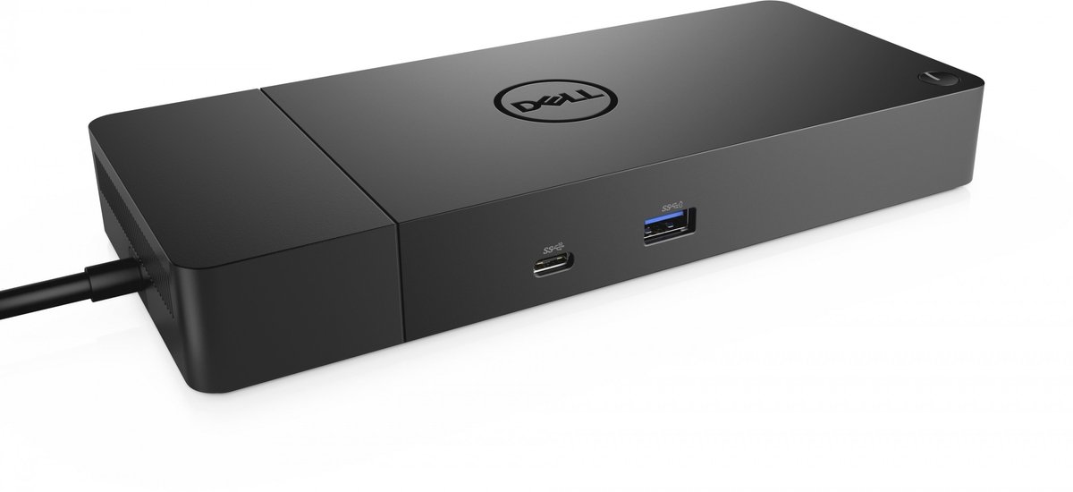 Dell Dockingstation USB Type-A, USB Type-C 2 x USB 3.2 Gen 1 - 9 pin USB Type A, 1 x USB 3.2 Gen 1 with PowerShare - 9 pin USB Type A, 1 x USB-C 3.2 Gen 2 - 24 pin USB-C, 1 x USB-C 3.2 Gen 2/DisplayPort, 1 x RJ 45, 1 x HDMI 2.0, 2 x DisplayPort (1.4)