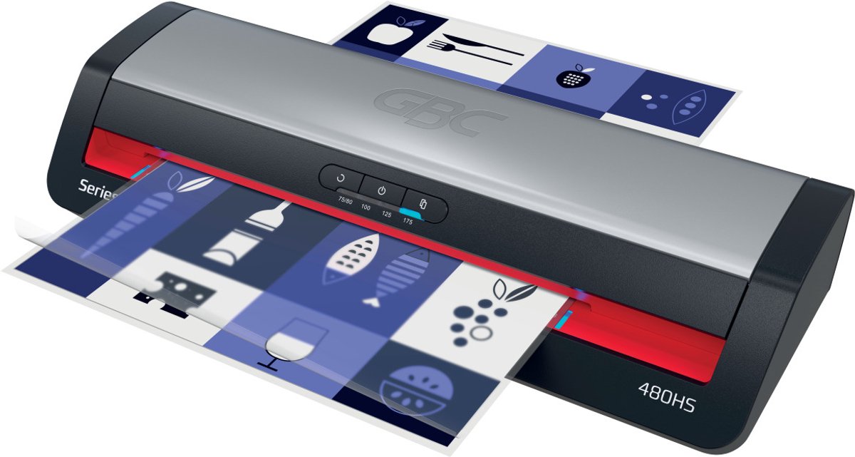 GBC Office 480HS DIN A3 Laminiergerät Hochgeschwindigkeit 800 mm/min. 75 - 175 Mikron