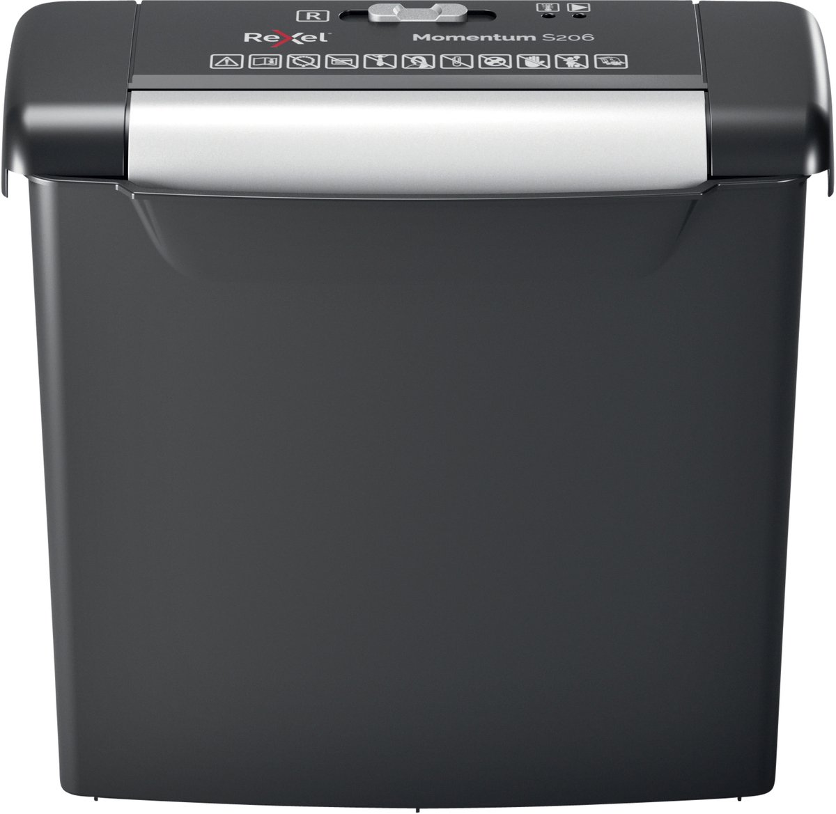 Rexel Momentum Aktenvernichter 7 Blatt 6 Blatt Streifenschnitt Sicherheitsstufe P-2 9 L S206