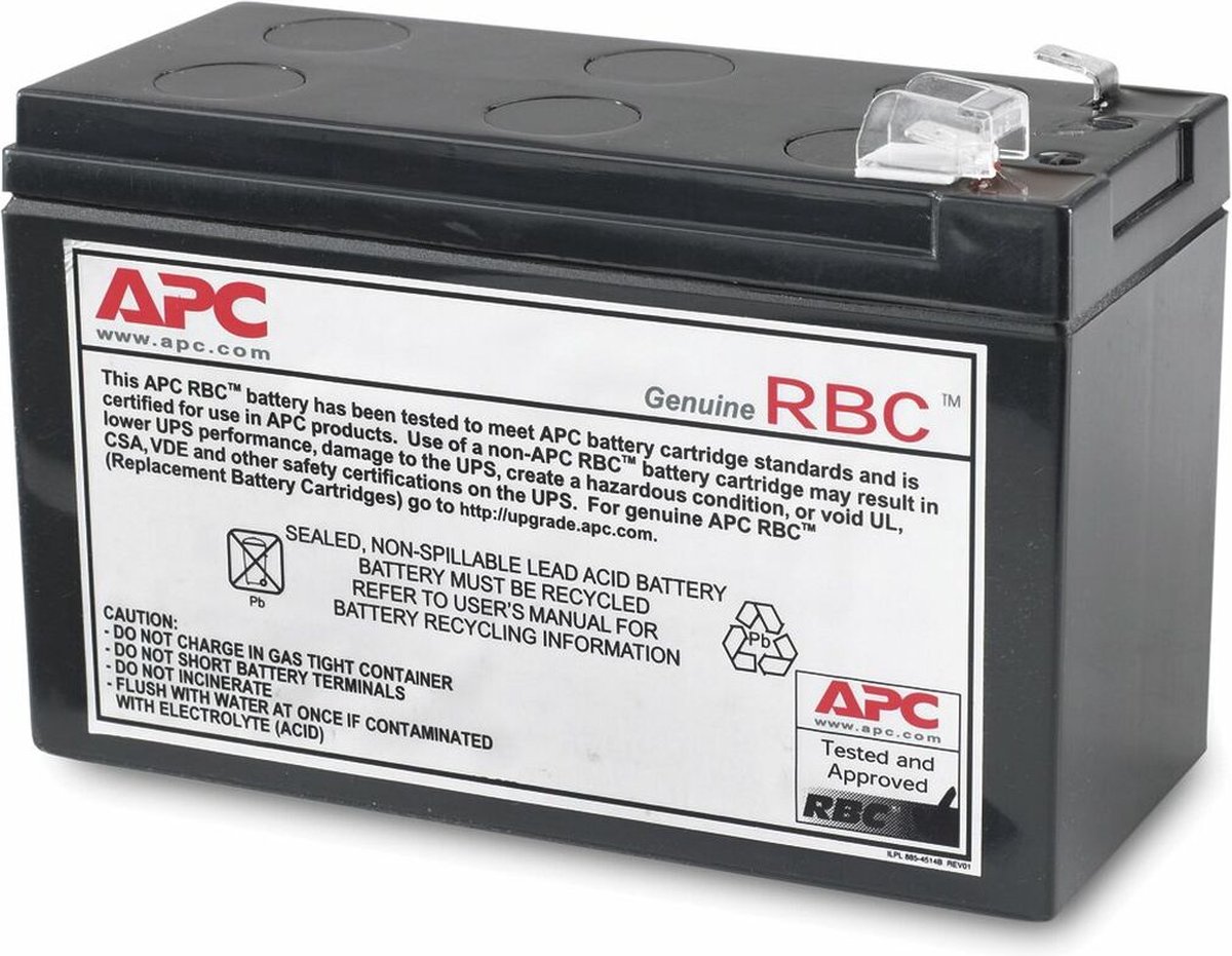 APC RBC110 Replacement Battery Cartridge #110