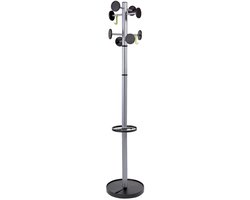 Alba Garderobenständer PMSTAN3 N 48 x 350 x 1750mm Schwarz