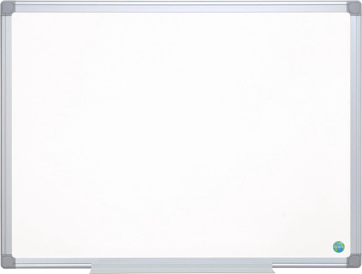 Bi-Office Earth Whiteboard Wandmontiert Magnetisch Keramik Einseitig 120 (B) x 90 (H) cm