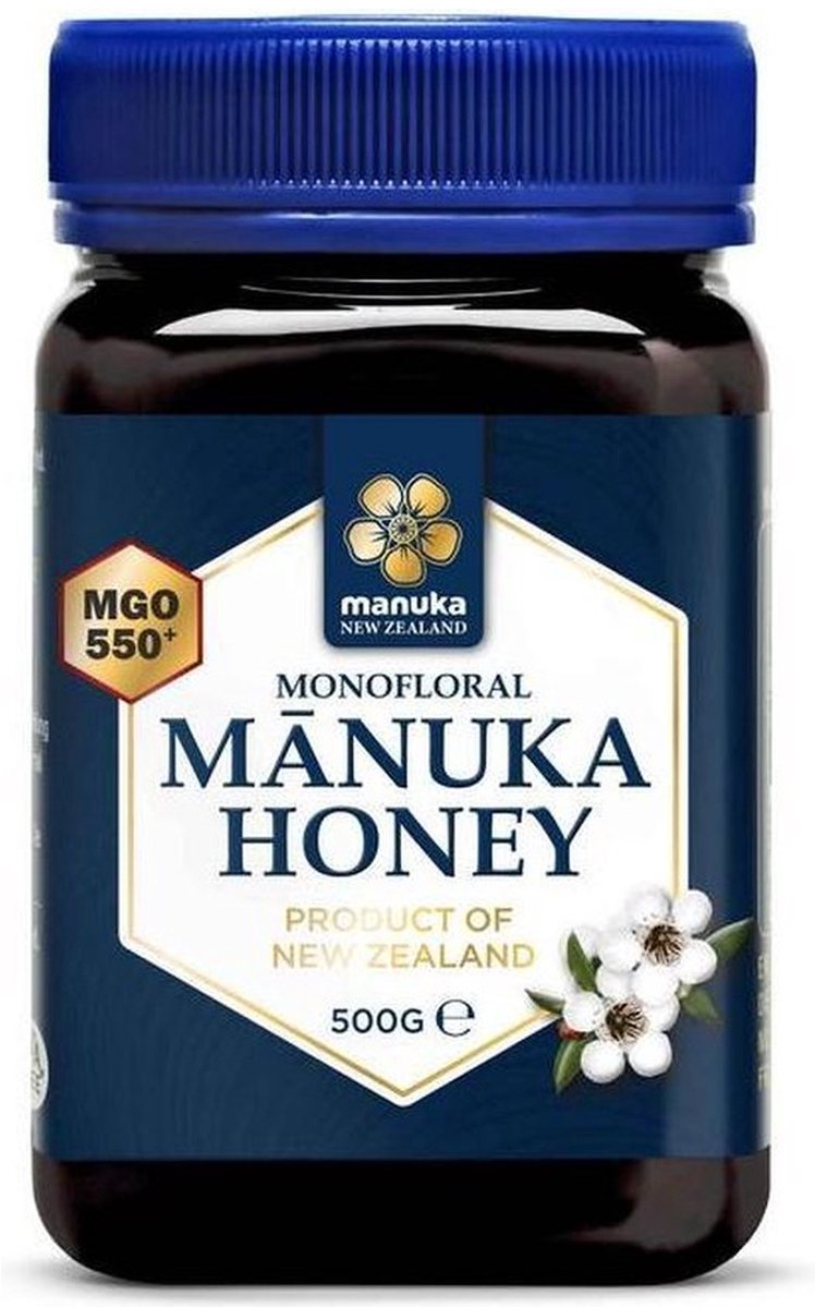 Manuka New Zealand Miel De Manuka Monofloral Mgo 550+ 500g - Manuka New