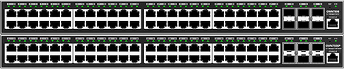 Grandstream GWN7800 Series GWN7806P - switch - enterprise-grade - 48 ports - Managed - rack-mountable