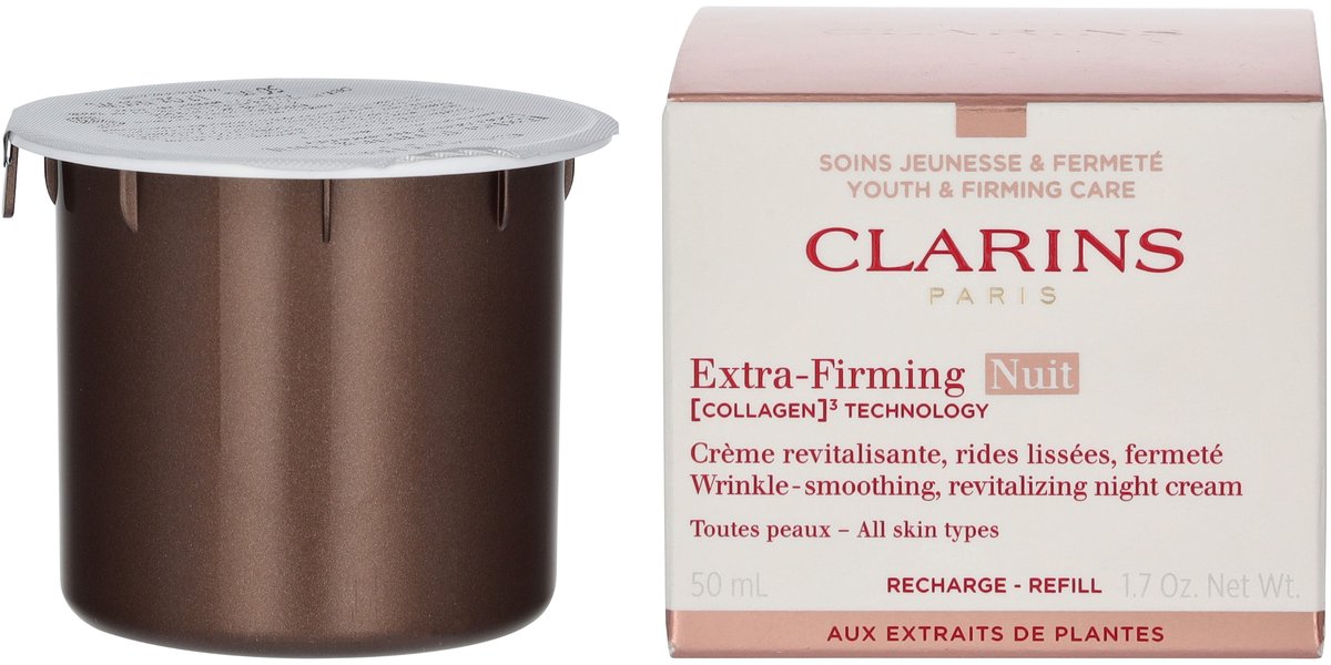 Recambio de crema de noche extra reafirmante Clarins 50 ml