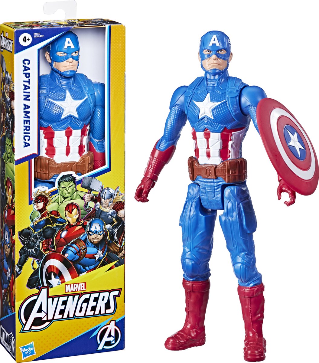 Marvel Avengers Titan Hero Series Captain America 30 cm