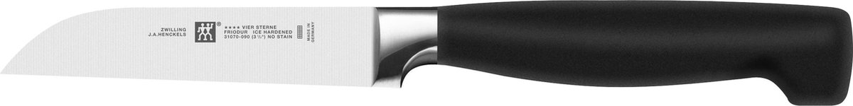 Zwilling Couteau à légumes Zwilling Four Star 8 cm Noir-acier inoxydable