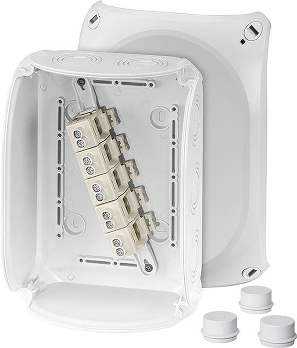 Hensel 62000013 Boîte de jonction sans halogène, plombable (L x l) 210 mm x 155 mm 1 pc(s)