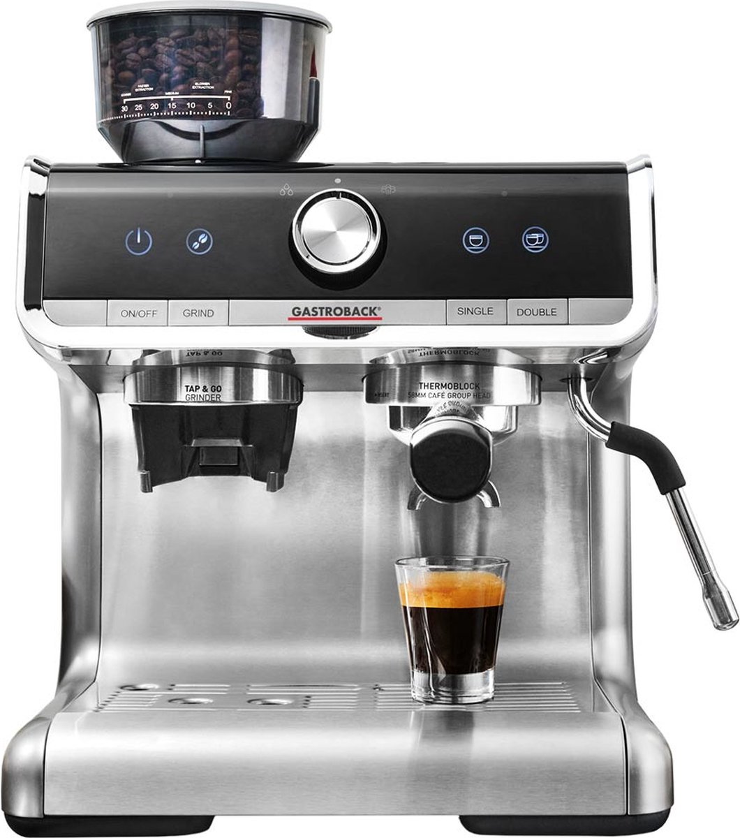 Gastroback Máquina de espresso barista pro Gastroback Design 42616 Plata