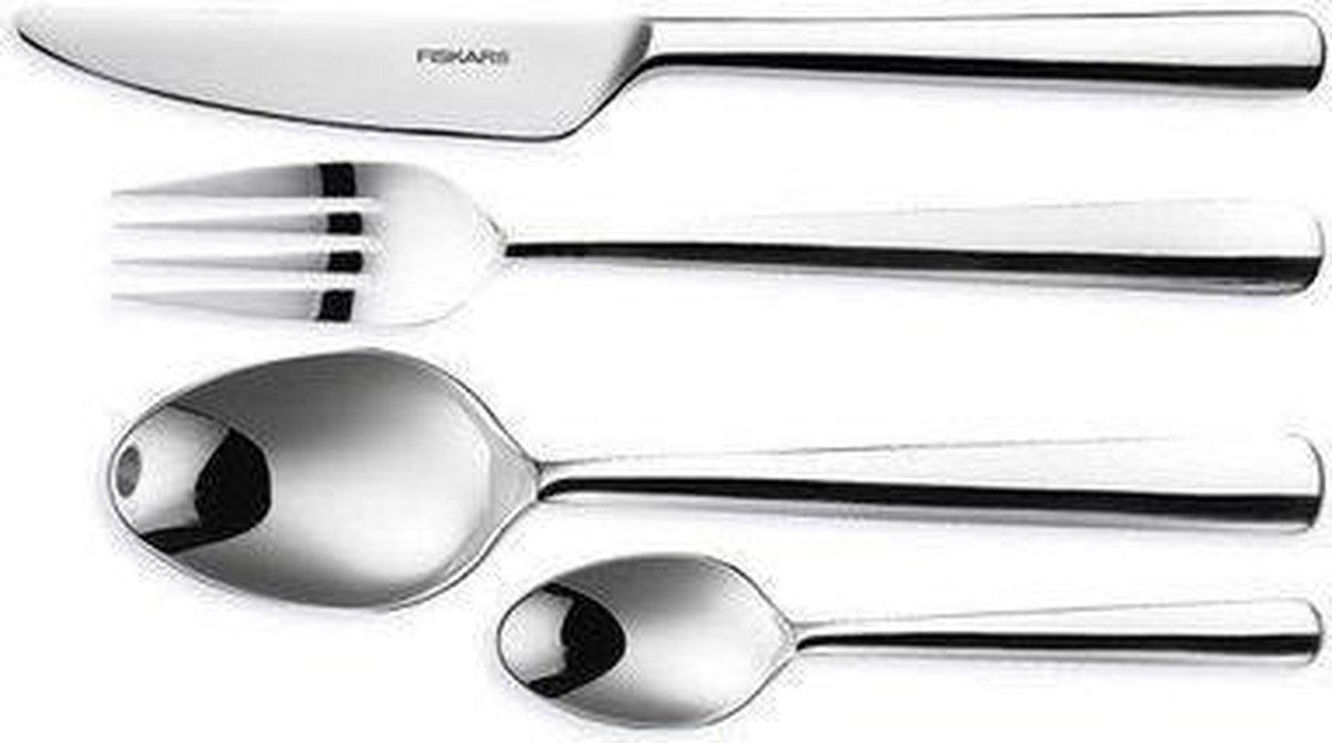 Fiskars Posate lisce Functional Form 16 pezzi