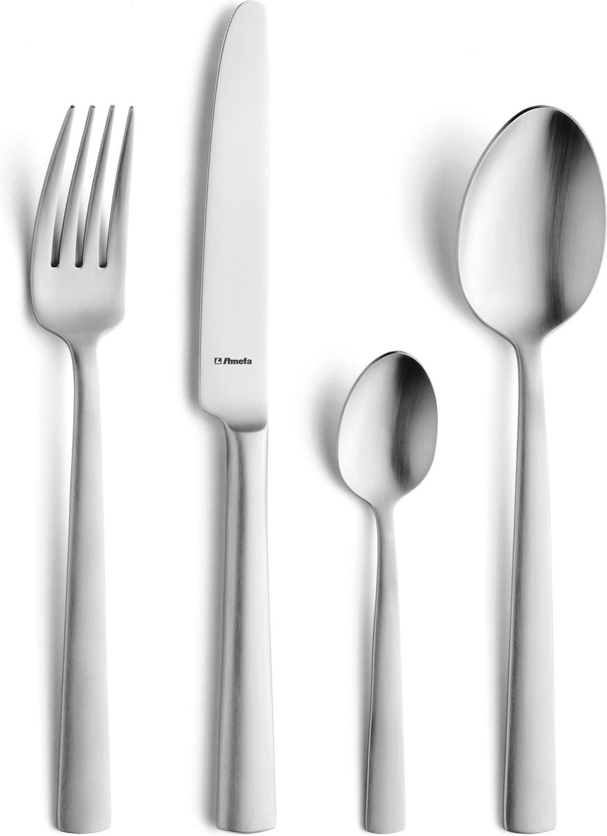 Amefa Set de cubiertos Ventura 24 piezas Acero inoxidable