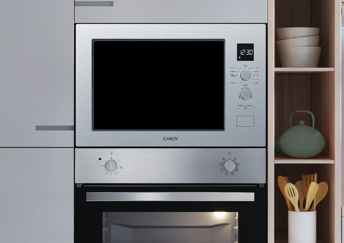 Candy CA38FL7NWXUK 38cm, 25 litre Built-in Microwave, Stainless Steel