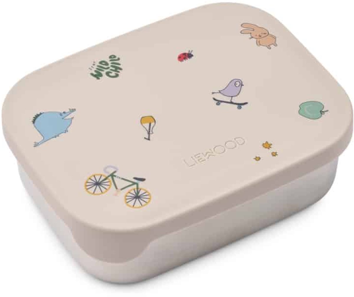 Liewood Lunch box Arthur 13,5x17 cm Tamtam/Sandy