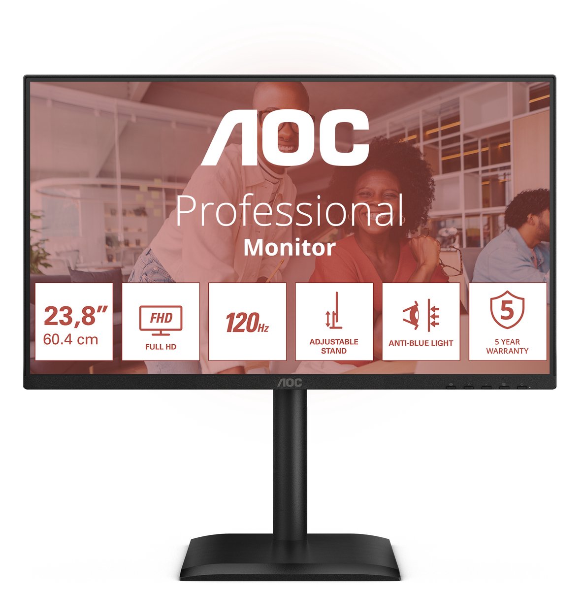 AOC 24" skärm 24E4CV