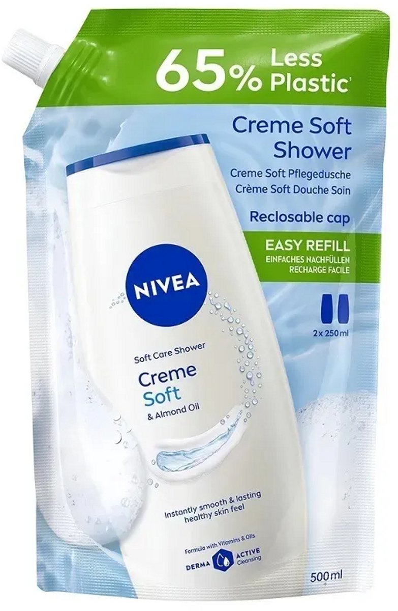 Nivea Shower Creme Soft Refill 500 ml