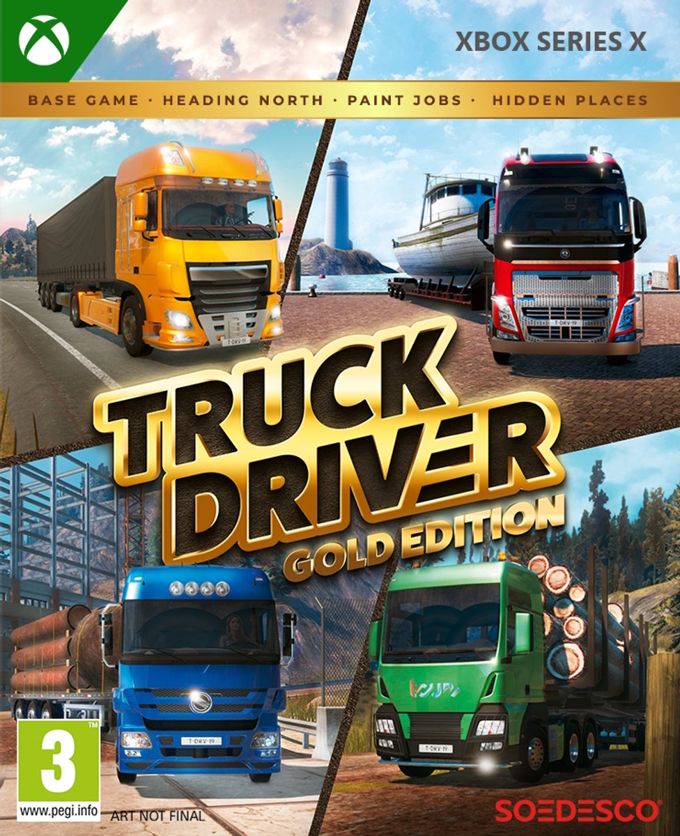 Truck Driver (Gold Edition) - Microsoft Xbox Series X - Simulator