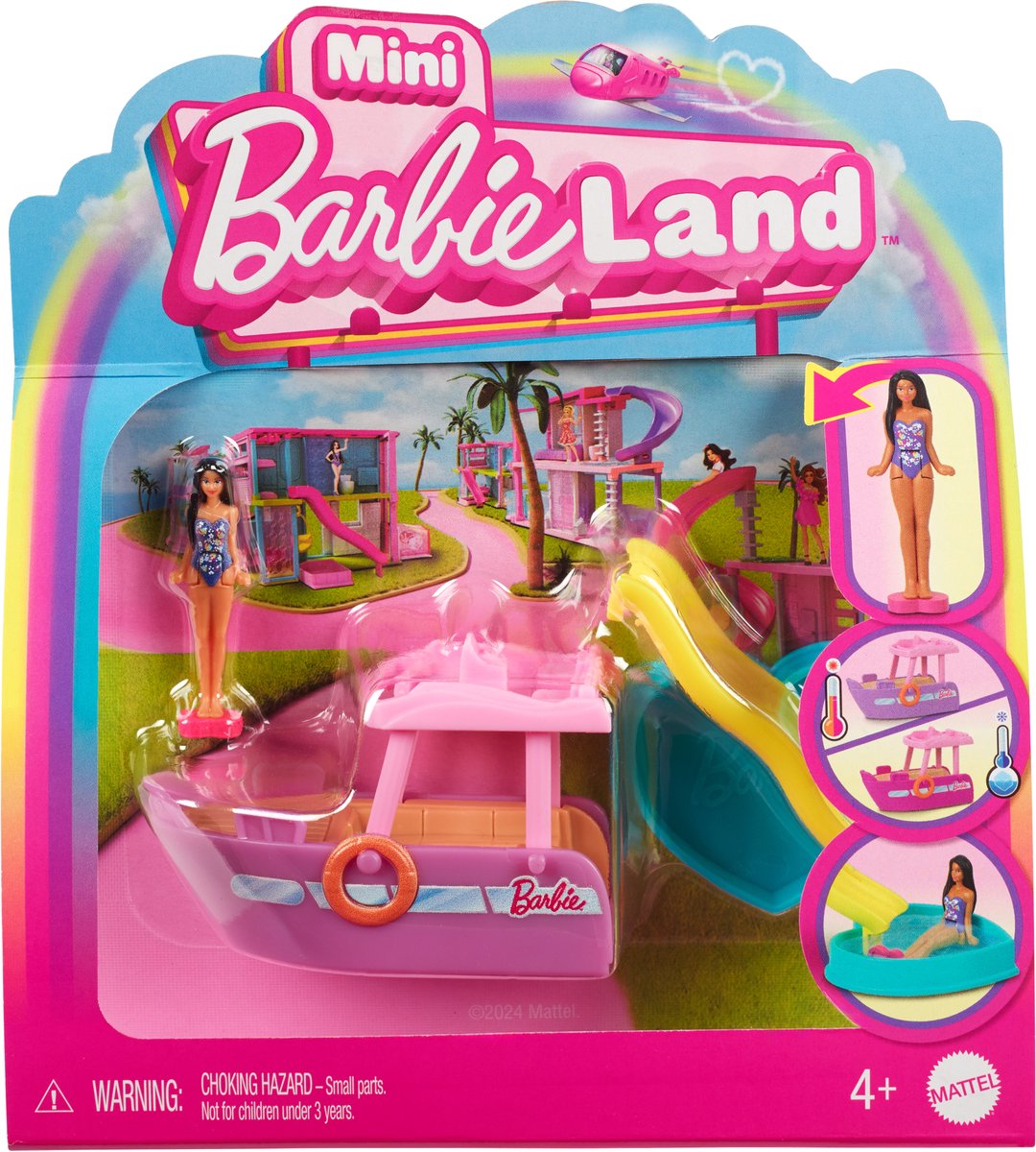Barbie Mini land Båt