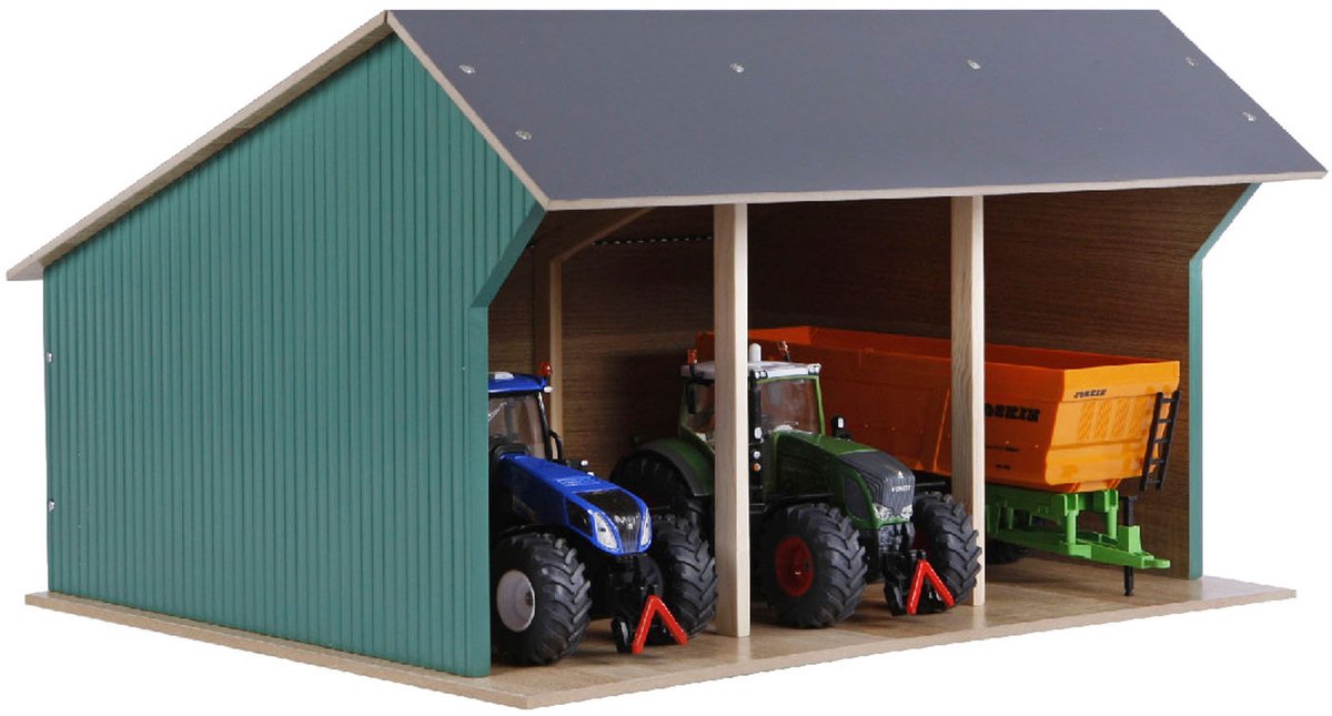 Kids Globe Agricultural Shed for Tractors Large 1:32