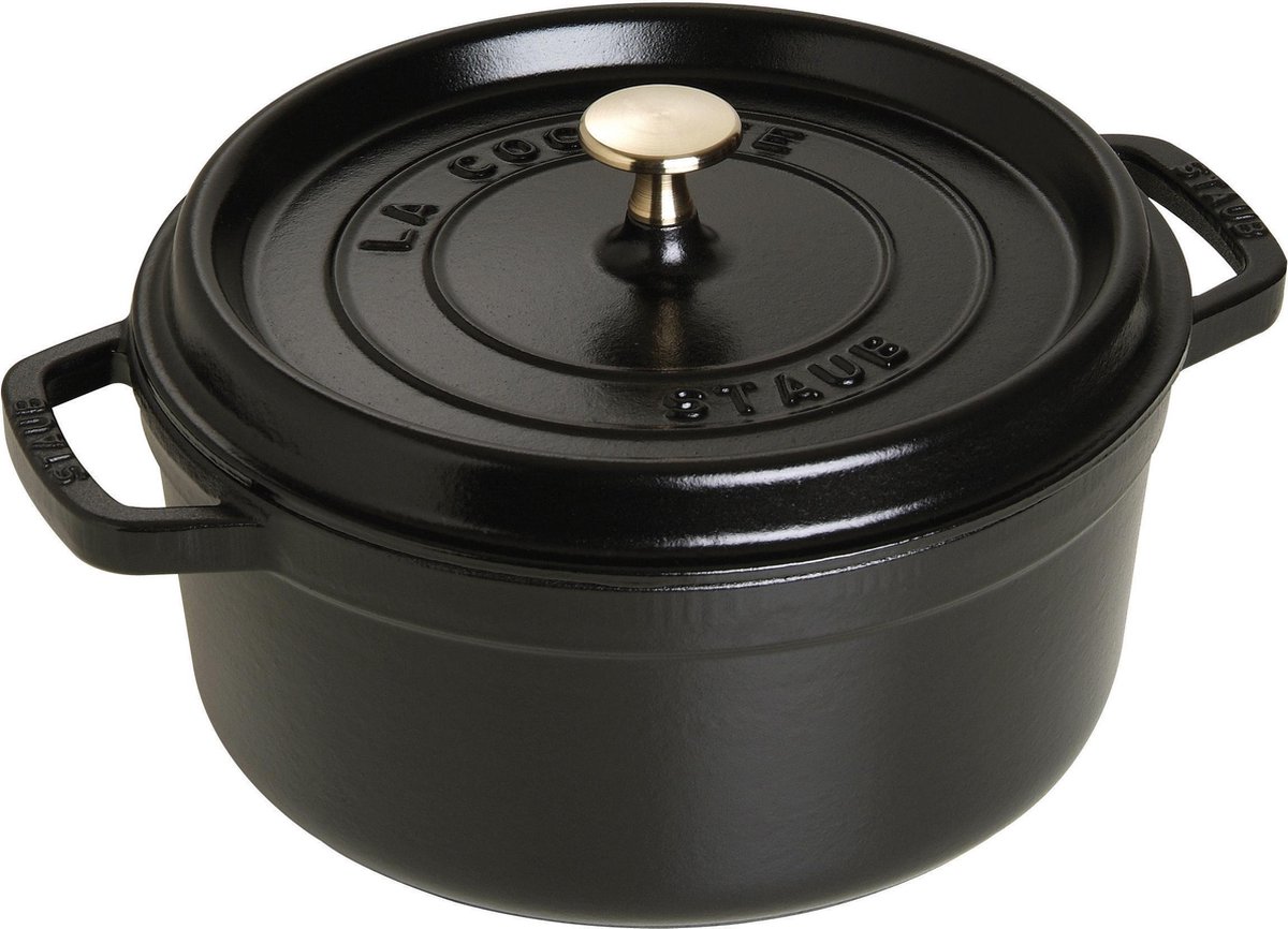 Staub Cocotte - 24 cm - 3.8 L Black