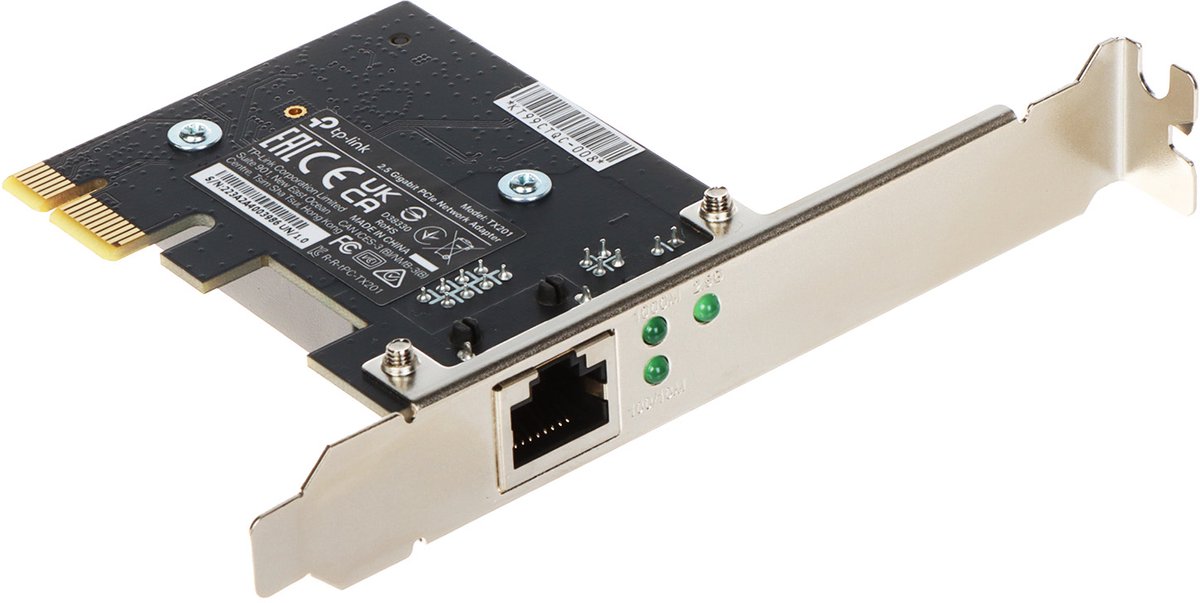 TP-Link TX201 PCI-Express Nätverkskort 2,5 Gb/s