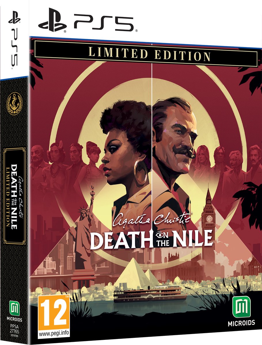Agatha Christie - Death on the Nile - Sony PlayStation 5 - Äventyr