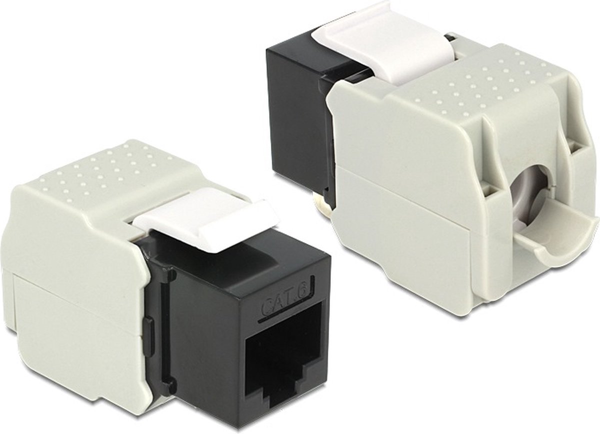 DeLOCK Keystone Module RJ45 jack > LSA Cat.6 UTP