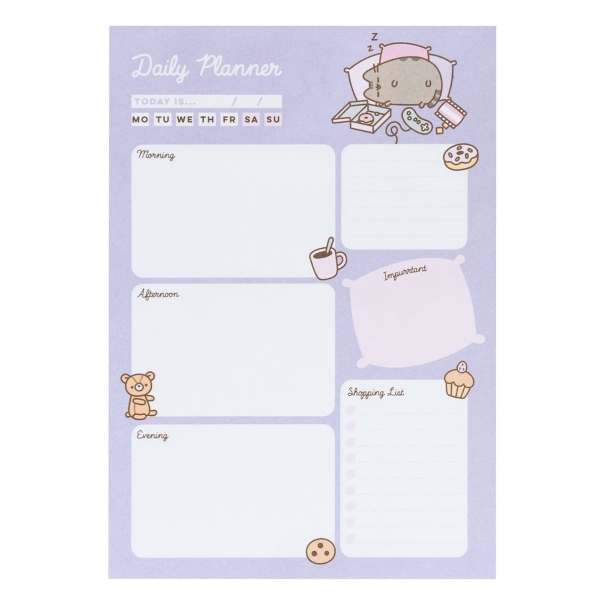 Pusheen - Moments Collection Daily Planner 54 pages A5