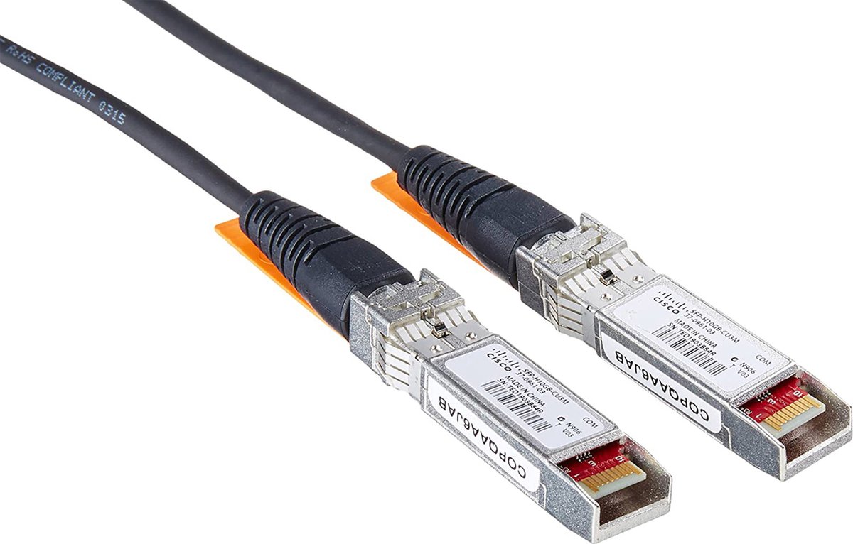 Cisco 10GBASE-CU SFP + kabel 3 Meter