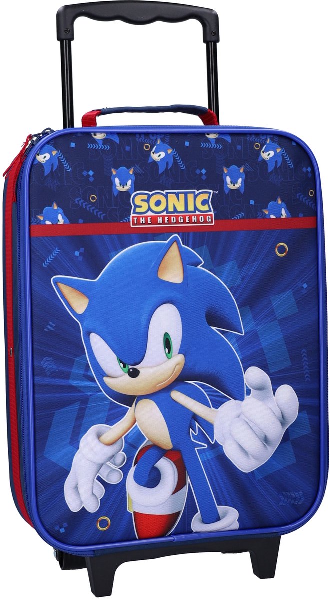 Sonic Trolley suitcase Made To Roll