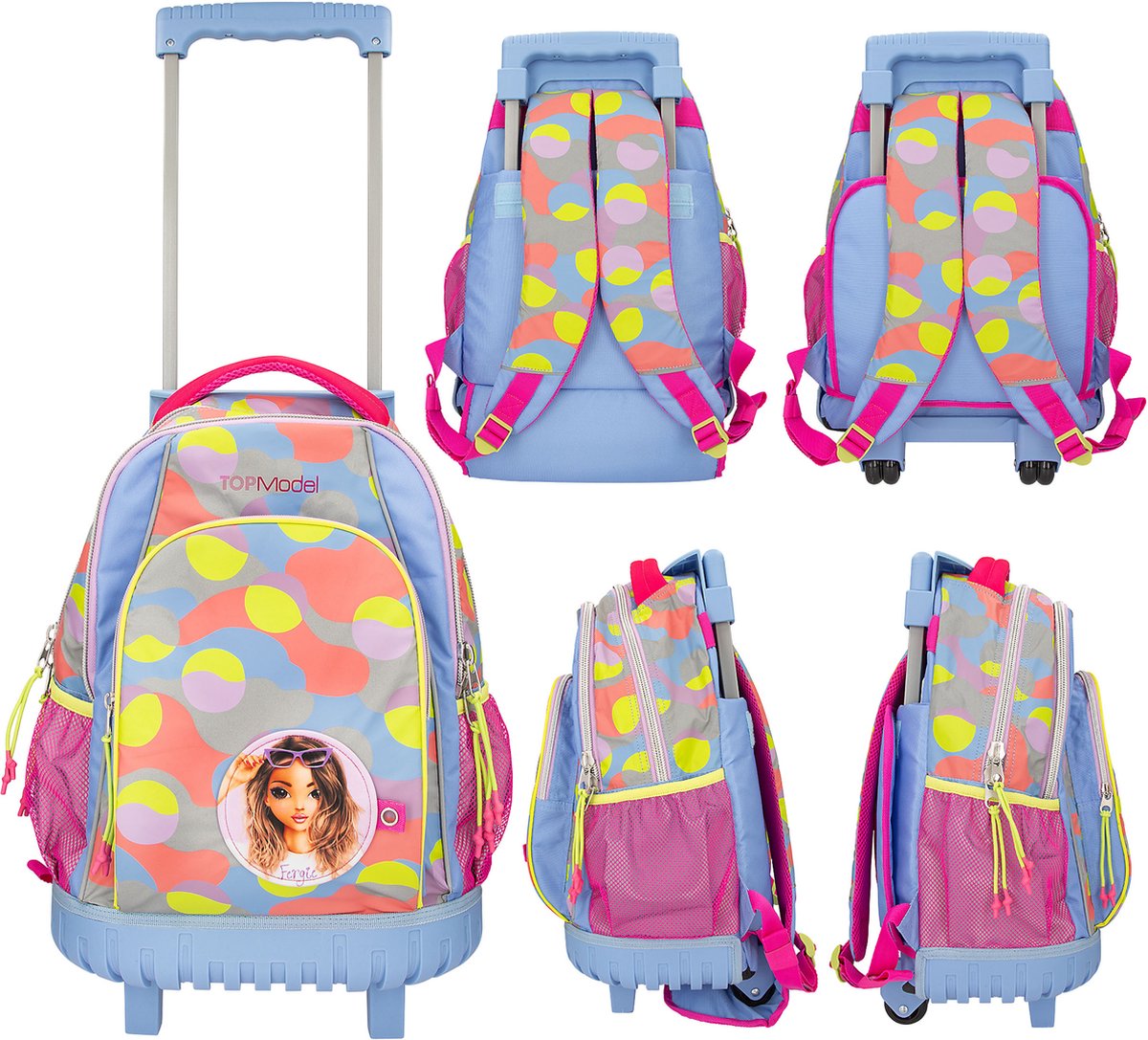 Depesche TOPModel Schoolbackpack Trolley FLASH