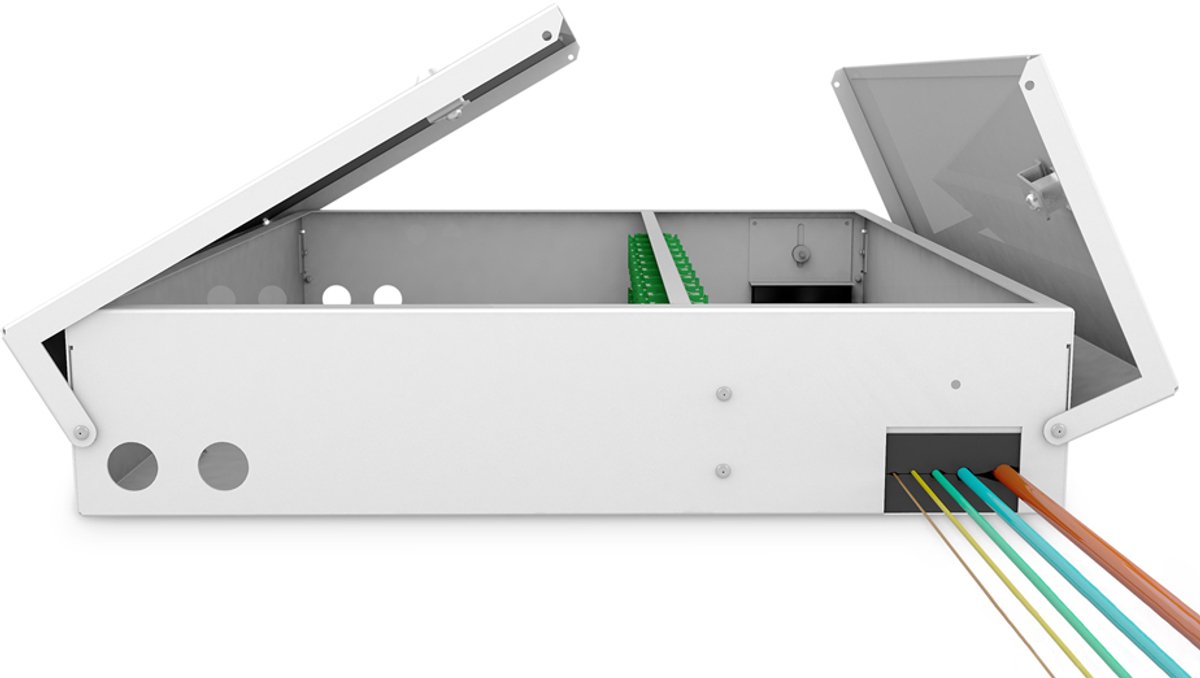 DIGITUS Small Unibox - fibre-optic splice box