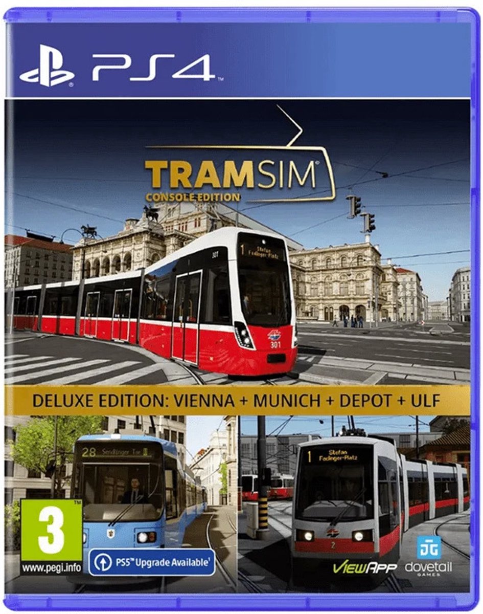 Tram Sim - Console Edition (Deluxe Edition) - Sony PlayStation 4 - Simulator