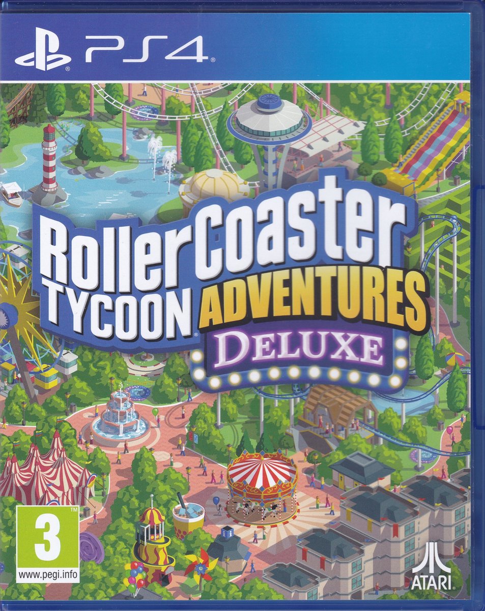 RollerCoaster Tycoon Adventures Deluxe - Sony PlayStation 4 - Simulering