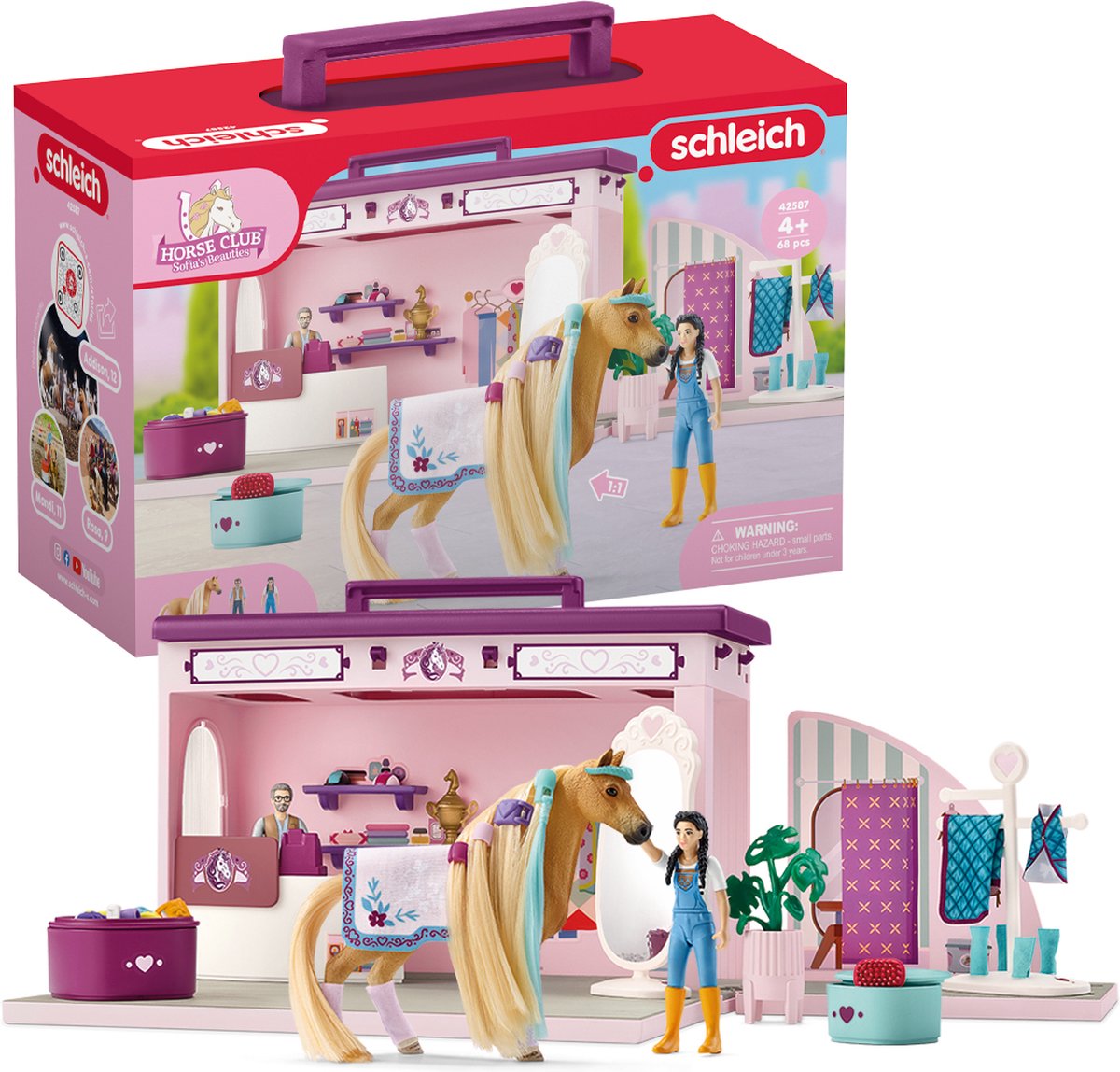 Schleich SB Horse Pop-Up-boutique